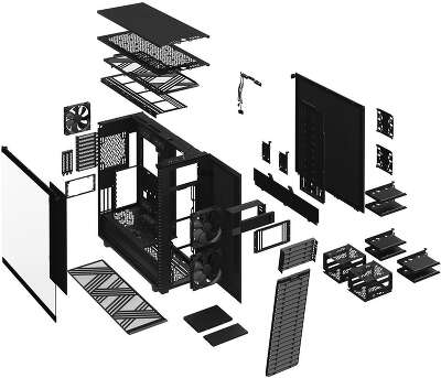 Корпус Design Define 7 XL TG Dark Tint (FD-C-DEF7X-03) Fractal Design