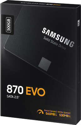 Твердотельные накопители/ Samsung SSD 870 EVO, 500GB, 2.5
