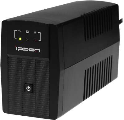 ИБП Ippon Back Basic 850 Euro black (линейно-интерактивный, 850VA, 480W, 2xEURO, USB) (403408)