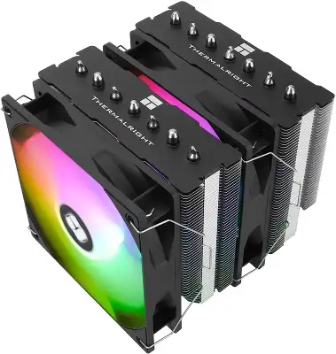 Устройство охлаждения(кулер) Thermalright Phantom Spirit 120 SE ARGB Soc-AM5/AM4/1200/1700/1851 черный 4-pin 25.6dB Al+Cu 765gr Ret (PS120-SE-ARGB)