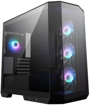 Корпус MiniTower MSI MAG Pano M100R PZ (MATX, USB 3.2 Gen 1, USB Type-C, 4x120mm ARGB Fan, TG) (306-7G24R25-HH9)