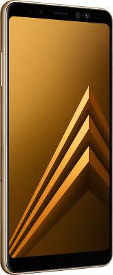 Смартфон Samsung SM-A730 Galaxy A8+ (2018) золотой (SM-A730FZDDSER)
