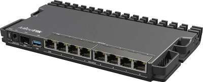 MikroTik RB5009UPr+S+IN Маршрутизатор проводной, CPU ARM64, 4 ядра 350-1400MHZ, 1GB RAM, 7*1Gbit RJ45, 1*2.5gbit RJ45, PoE out 1-7port