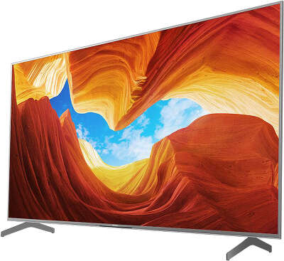 ЖК телевизор Sony 55"/139см KD-55XH9077 LED 4K UHD с Android TV, серебро