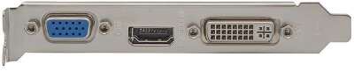 Видеокарта AFOX Geforce G210 LP 1GB, DDR3 64-bit, VGA/DVI/HDMI  Fan (AF210-1024D3L5) RTL 