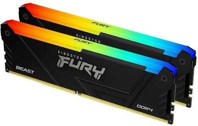 Kingston DDR4 2x8GB 3600MHz KF436C17BB2AK2/16 Fury Beast RGB RTL Gaming PC4-28800 CL17 DIMM 