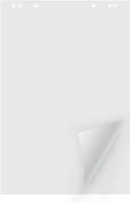 Блок бумаги Silwerhof для флипчартов 90x60см 20л (упак.:5шт)