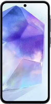 Смартфон Samsung Galaxy A55 5G, Exynos 1480, 8Gb RAM, 128Gb, темно-синий (SM-A556EZKASKZ)