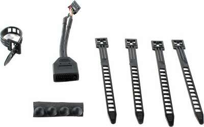 Корпус SilverStone GD06B, черный, mATX, Без БП (SST-GD06B)