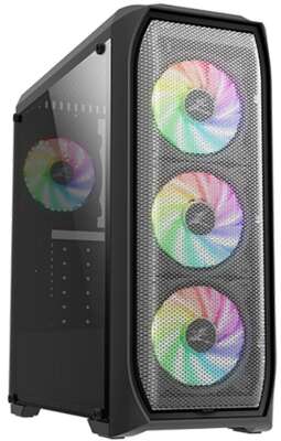 Корпус Zalman N5 MF черный без БП ATX 5x120mm 2xUSB2.0 1xUSB3.0 audio bott PSU