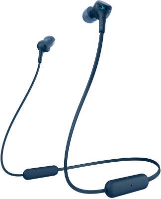 Наушники Sony WI-XB400, синие
