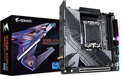 Материнская плата mini-ITX LGA1700 GIGABYTE B760I AORUS PRO