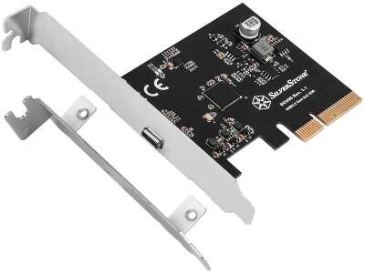 Контроллер Silverstone G56ECU060000010 SuperSpeed USB 20Gbps / USB-C 3.2 Gen 2x2 PCIe expansion card