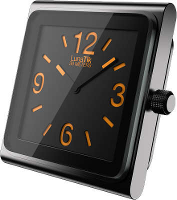 Модуль LunaTik Antic Analog Watch Module для iPod nano 6G, черный [ABLKB-016]