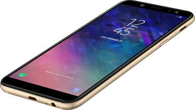 Смартфон Samsung SM-A600F Galaxy A6 2018 Dual Sim LTE, золотой (SM-A600FZDNSER)