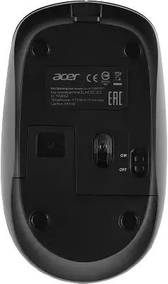 Мышь беспроводная ACER OMR307 black (USB, 4 кнопки, 1600dpi) (ZL.MCECC.022)