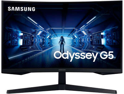 Монитор 27" Samsung Odyssey G5 C27G55TQWI VA WQHD HDMI, DP