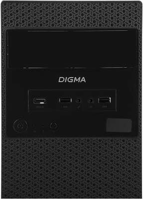 Корпус Digma DC-MATX103-U2, черный, mATX, Без БП (DC-MATX103-U2)