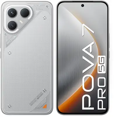 Смартфон Tecno Pova 7 Pro 5G 256Gb 12Gb серый моноблок 3G 4G 2Sim 6.78