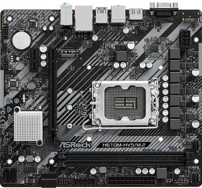 Asrock H610M-HVS/M.2 R2.0, LGA 1700, Intel H610, mATX, Ret