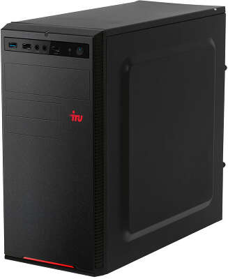 Компьютер IRU Home 120 E1 6010/4/120 SSD/Без ОС,черный