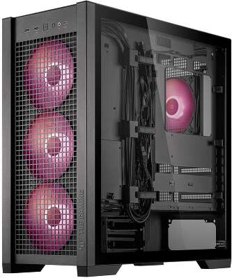 Корпус ASUS TUF GAMING GT302 TG ARGB BLACK (90DC00I0-B19000) GT302/ARGB FANS/BLK