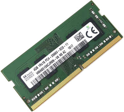 Модуль памяти SO-DIMM DDR4 4096 Mb DDR2666 Hynix Original [HMA851S6CJR6N-VK] (для сборки)