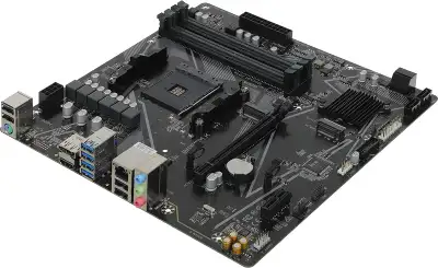 Материнская плата Gigabyte B550M K Soc-AM4 AMD B550 4xDDR4 mATX AC`97 8ch(7.1) GbLAN RAID+HDMI+DP