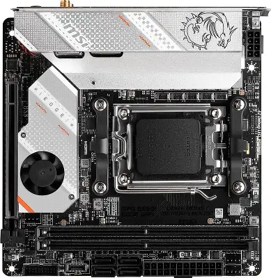 Материнская плата MSI MPG B650I EDGE WIFI Socket AM5 AMD B650 2xDDR5 mini-ITX AC`97 8ch(7.1) 2.5Gg RAID+HDMI