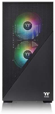 Корпус MiniTower Thermaltake Divider 170 TG ARGB black (mATX, без БП, ARGB, 3xUSB Type-A) (CA-1S4-00S1WN-00)