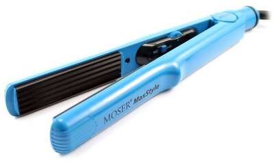 Выпрямитель Moser Crimper MaxStyle 40Вт синий макс.темп.:230С покрытие:керамико-турмалиновое (4415-0051)