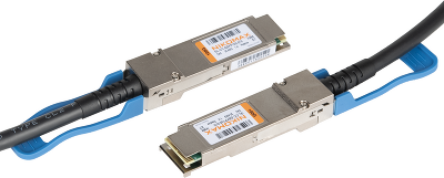 DAC кабель NIKOMAX QSFP28, 100 Гбит/с, 1 м