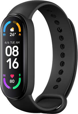 Фитнес-браслет Xiaomi Mi Smart Band 6, Black [BHR4951GL]