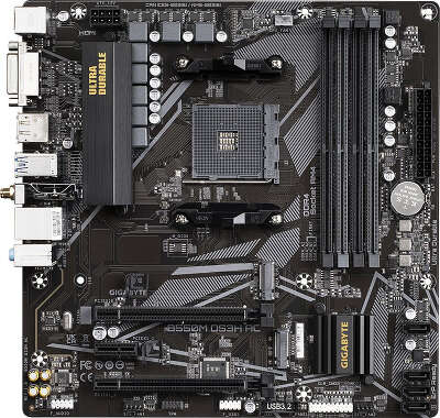 Материнская плата mATX LGAAM4 GIGABYTE B550M DS3H AC