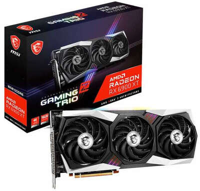 Видеокарта MSI AMD Radeon RX 6900 XT GAMING Z TRIO 16G Gb DDR6 PCI-E HDMI, 3DP