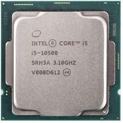 Центральный Процессор Intel Core i5-10500 OEM (Comet Lake, 14nm, C6/T12, Base 3,10GHz, Turbo 4,50GHz, UHD 630, L3 12Mb, TDP 65W, vPro, S1200) OEM