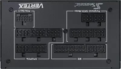 Блок питания Seasonic ATX 1200W VERTEX PX-1200 80+ platinum (20+4pin) APFC 135mm fan 18xSATA Cab Manag RTL