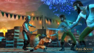 Игра для Xbox 360 Kinect Кот в сапогах (только для MS Kinect)