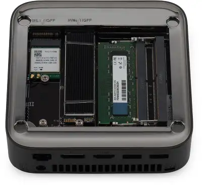 Неттоп IRU 310TLCN i5 1135G7 (2.4) 8Gb SSD256Gb Iris Xe Windows 11 Pro GbitEth WiFi BT черный (1975172)