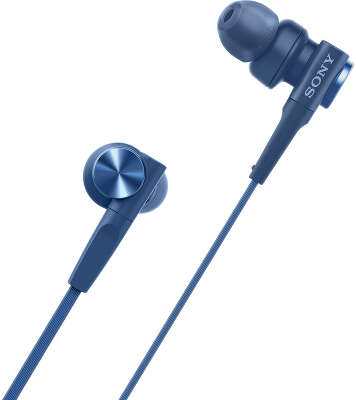 Гарнитура Sony MDR-XB55AP, синяя