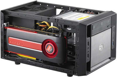 Корпус Cooler Master Elite 120, черный, mini-ITX, без БП (RC-120A-KKN1)