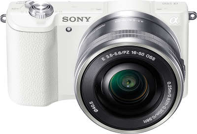 Цифровая фотокамера Sony Alpha 5100L Kit (16-50 мм) White