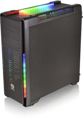 Корпус Thermaltake Versa C21 RGB черный без БП ATX 5x120mm 2xUSB2.0 1xUSB3.0