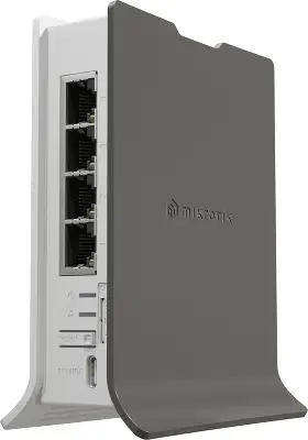 Роутер беспроводной MikroTik hAP ax lite LTE6 (L41G-2AXD&FG621-EA) AX600 10/100/1000BASE-TX/4G cat.6 черный