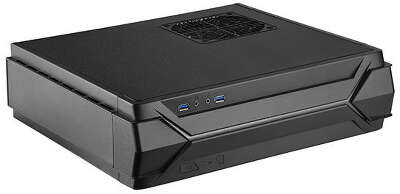 Корпус SilverStone Raven RVZ03B-ARGB, черный, mini-ITX, Без БП (SST-RVZ03B-ARGB)