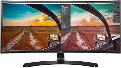 Монитор LG 34" 34UC88-B черный IPS