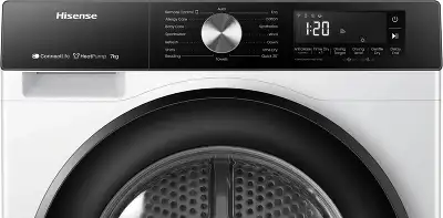 Сушильная машина Hisense DH3S702UWDE пан.англ. кл.энер.:A++ макс.загр.:7кг белый