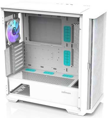 Корпус Zalman Z10 DUO White, белый, ATX, без БП (Z10 DUO White)