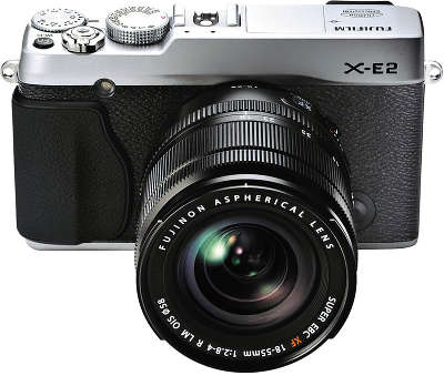 Цифровая фотокамера Fujifilm X-E2 Silver kit (XF18-55 мм f/2.8-4 R LM OIS)