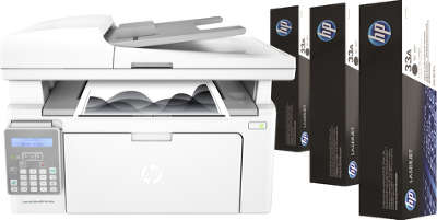 Принтер/копир/сканер HP G3Q67A LaserJet Ultra M134fn, ADF (3 картриджа)